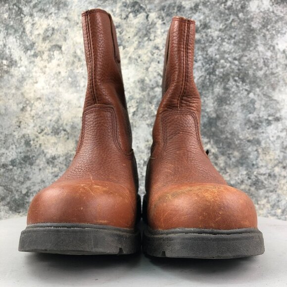 Herman Survivors Men\'s Size 7.5 Ranch Steel Toe Brown Leather Waterproof Boots main image 11
